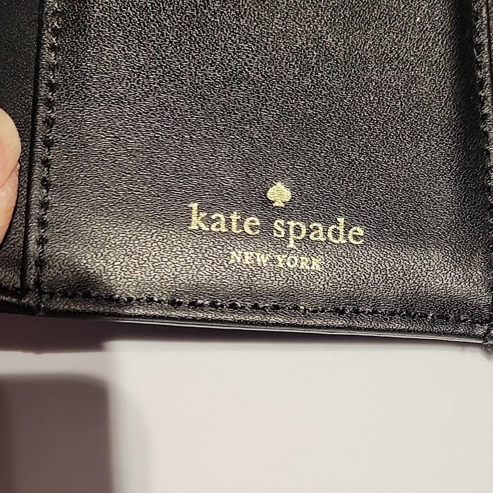 Kate Spade Black Leather Wallet - Picture 9 of 12